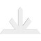 Ekena Millwork Saratoga Architectural Grade PVC Gable Bracket, 36"W x 24"H x 2"D x 4"F, 16/12 Pitch GBP036X24X0204SAR00 - alternate 2